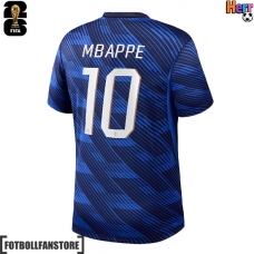 Frankrike Kylian Mbappe #10 Hemma matchtröja VM 2026 Kortärmad Billigt Frankrike Kylian Mbappe #10 Hemma matchtröja VM 2026 Kortärmad Billigt